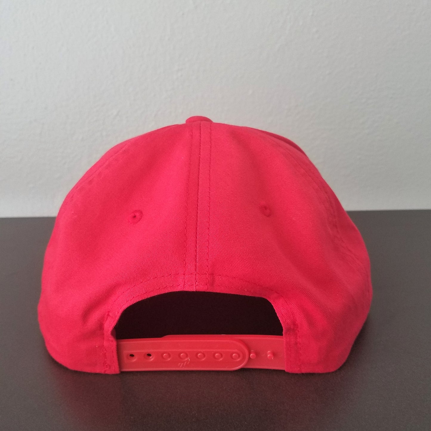 GR Snapback Hat - red w/ white logo